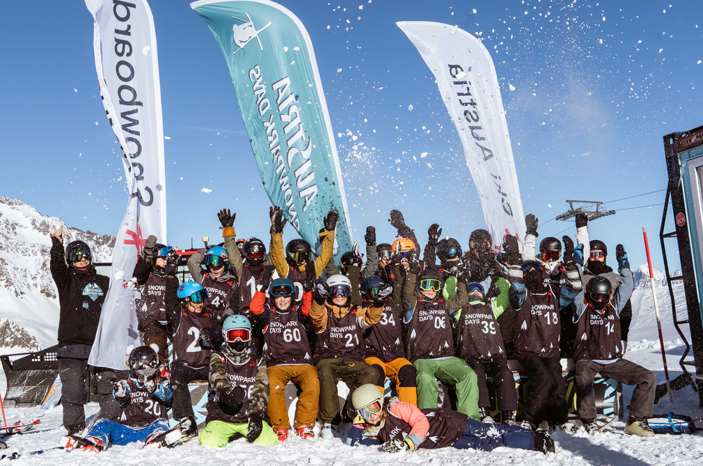 Gruppenfoto Snowpark Days