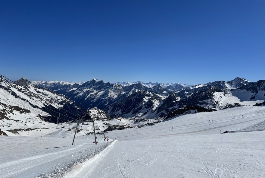 Schlepplift Daunscharte und Piste